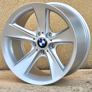 17X8 5X120 ET20 74.1 SILVER BMW STYLE 128 BK086