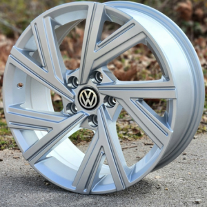17X7.5 5X112 ET42 57.1 SILVER VW BERGAMO 5805